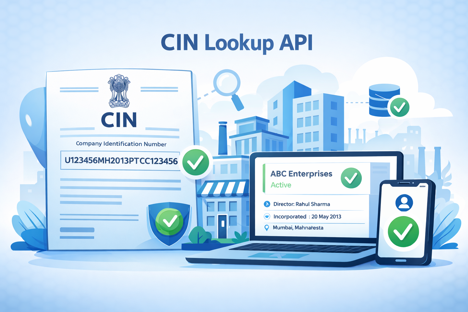 CIN Lookup API