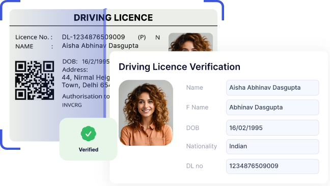 Driving License Verification API