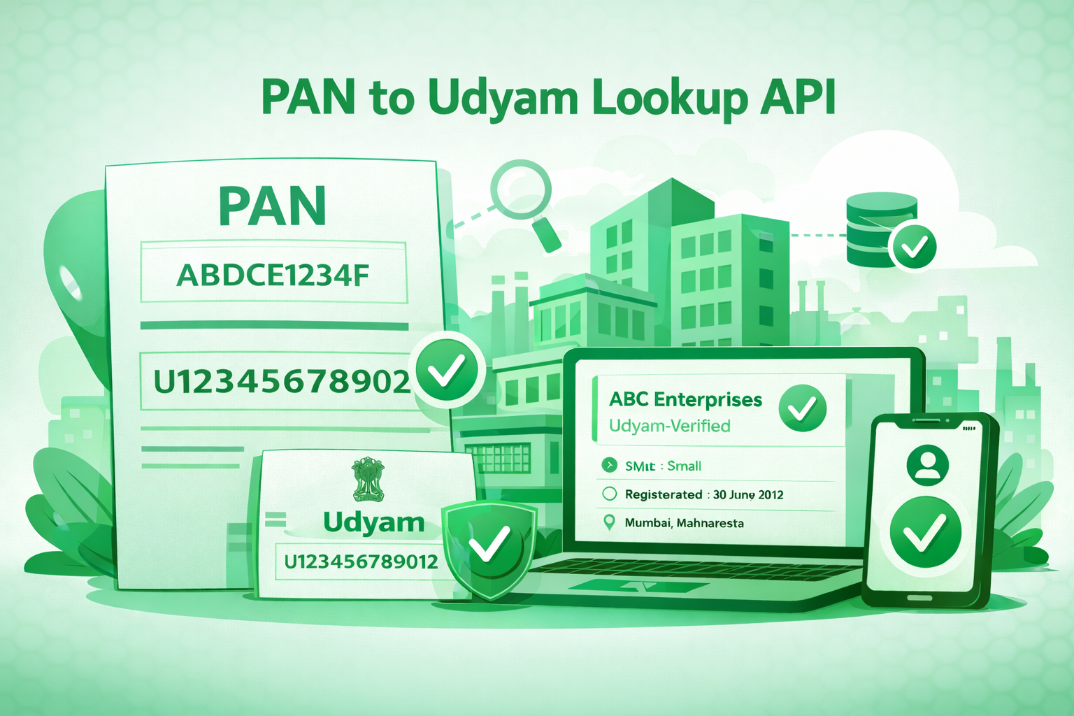 PAN to Udyam Lookup API